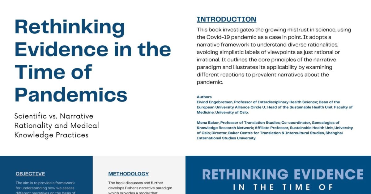 Poster Presentation: Rethinking Evidence in the Time of Pandemics